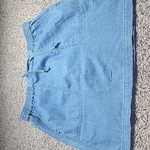 JCrew chambray skirt